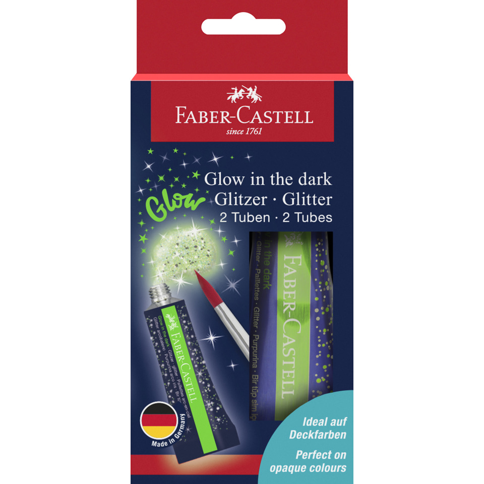 Glitzer, Lackstift, Glitzer-Lack, Tuben, Farbe Grün