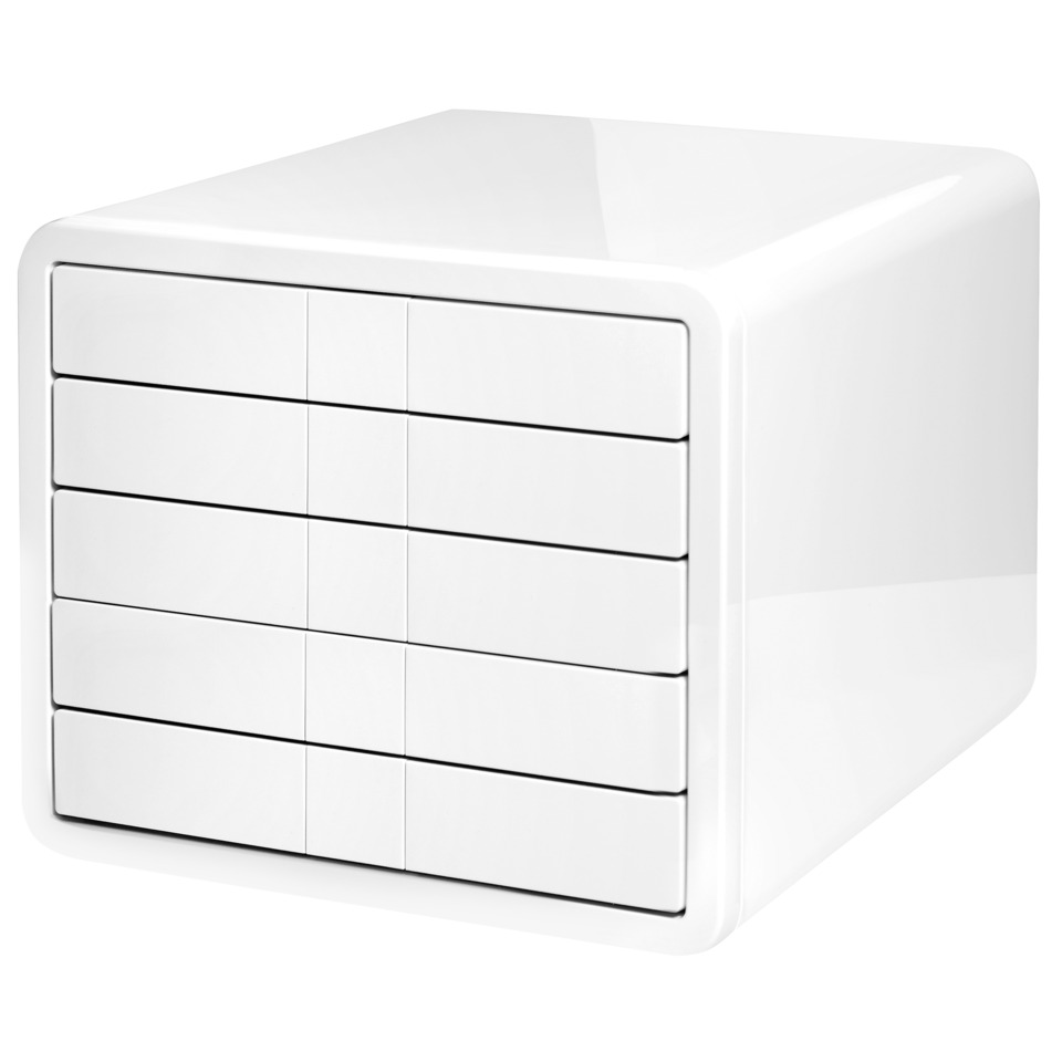 Schubladenbox, Schubladenkommode, Organizer, weiße Farbe, Multifach