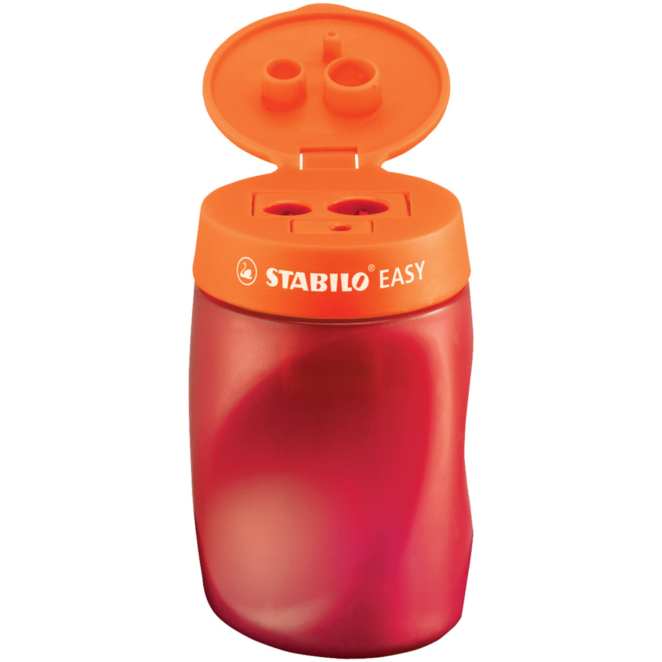 Trinkflasche, Sportflasche, Schwimmflasche, Auslaufsicher, Orange Deckel