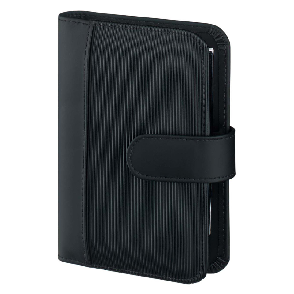 wallet, Cardhalter, schwarz, Klapphülle, Verschlussriemen