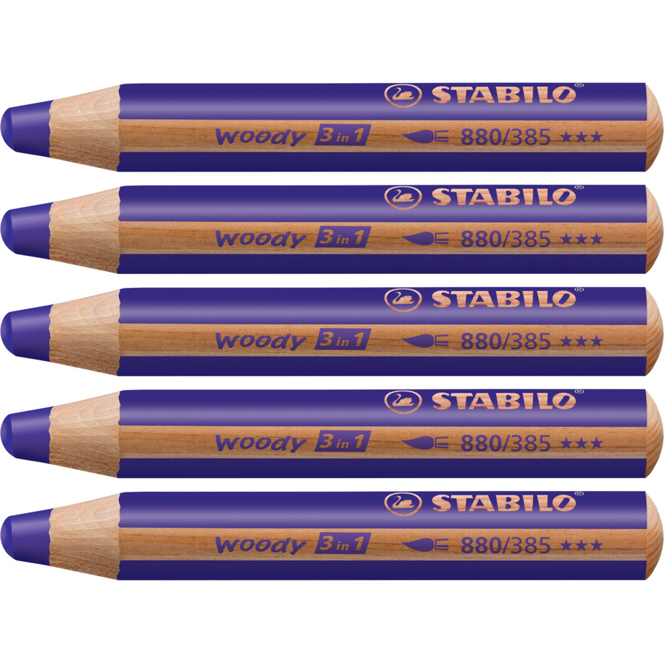 Bleistift, Holzbleistift, 3 in 1, Holzstift, Stabilo Woody
