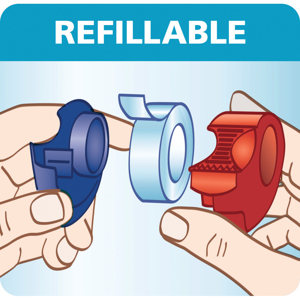 Refillable, Druckverschluss, Druckkopf, Ventil, Kapsel