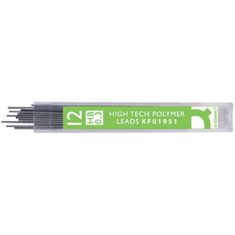 Feinmine, HB, 0,3mm, 12 Stück Q-CONNECT KF01951