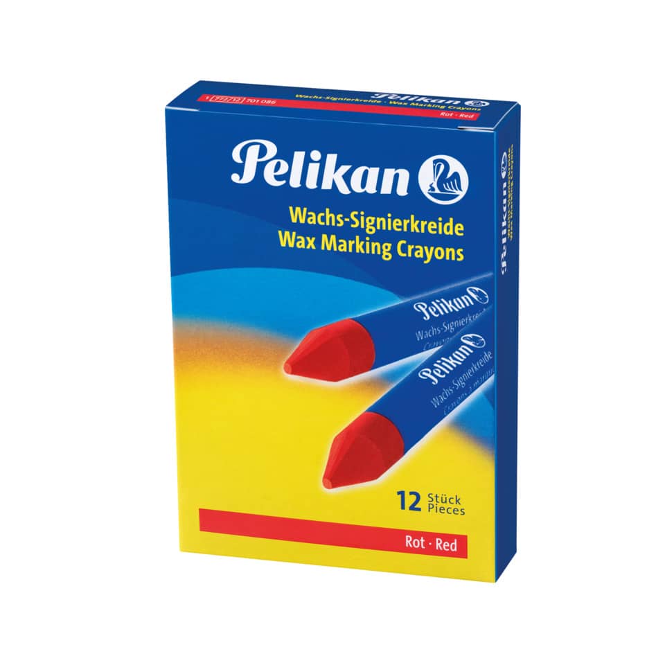 Wachs-Signierkreide 772/12, rot PELIKAN 400141575