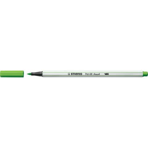 Faserschreiber mit Pinselspitze Pen 68 brush, laubgrün STABILO 568/43