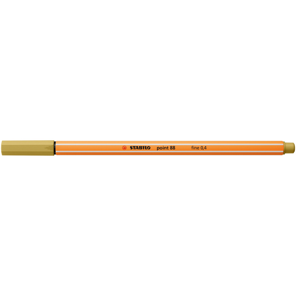 Stabilo Stift, Orangener Marker, Point 88, fein 0,4, Stiftähnlich