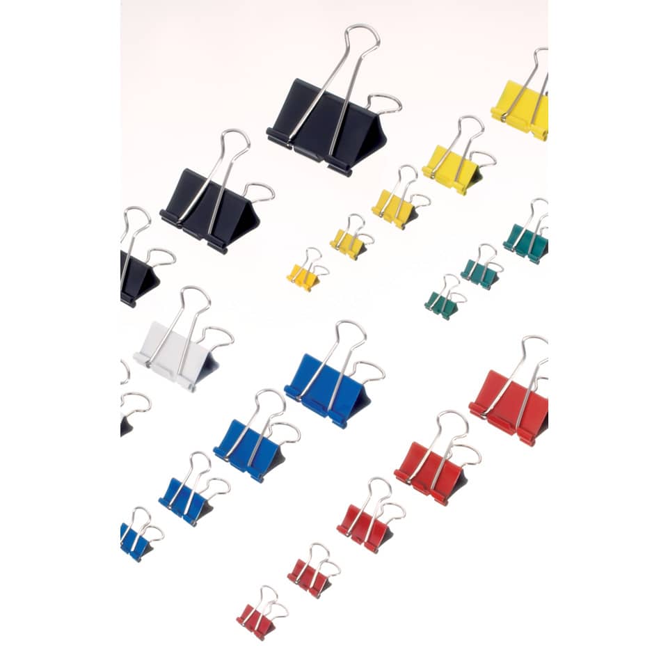 clips, Binderclip, bunt, stahl, Büro