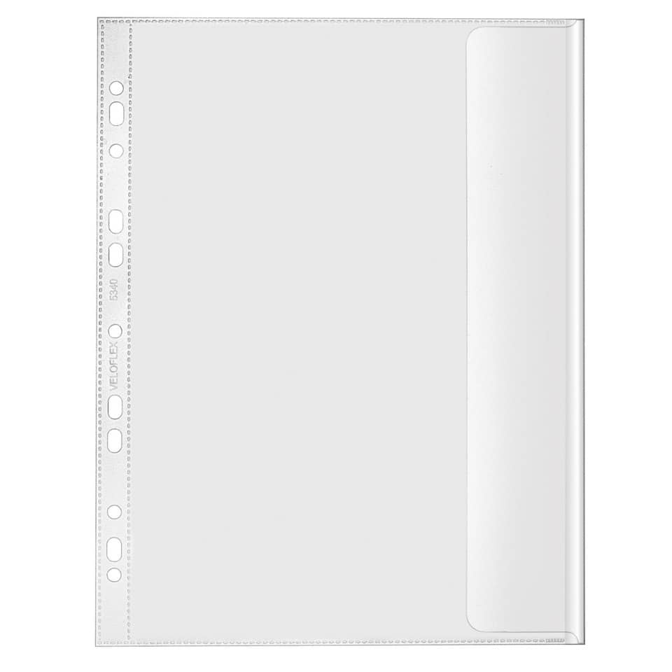 Schutzhülle, Ordnerblatt, löcherreißfeste Abdeckung, transparente Platte, Kunststofftasche