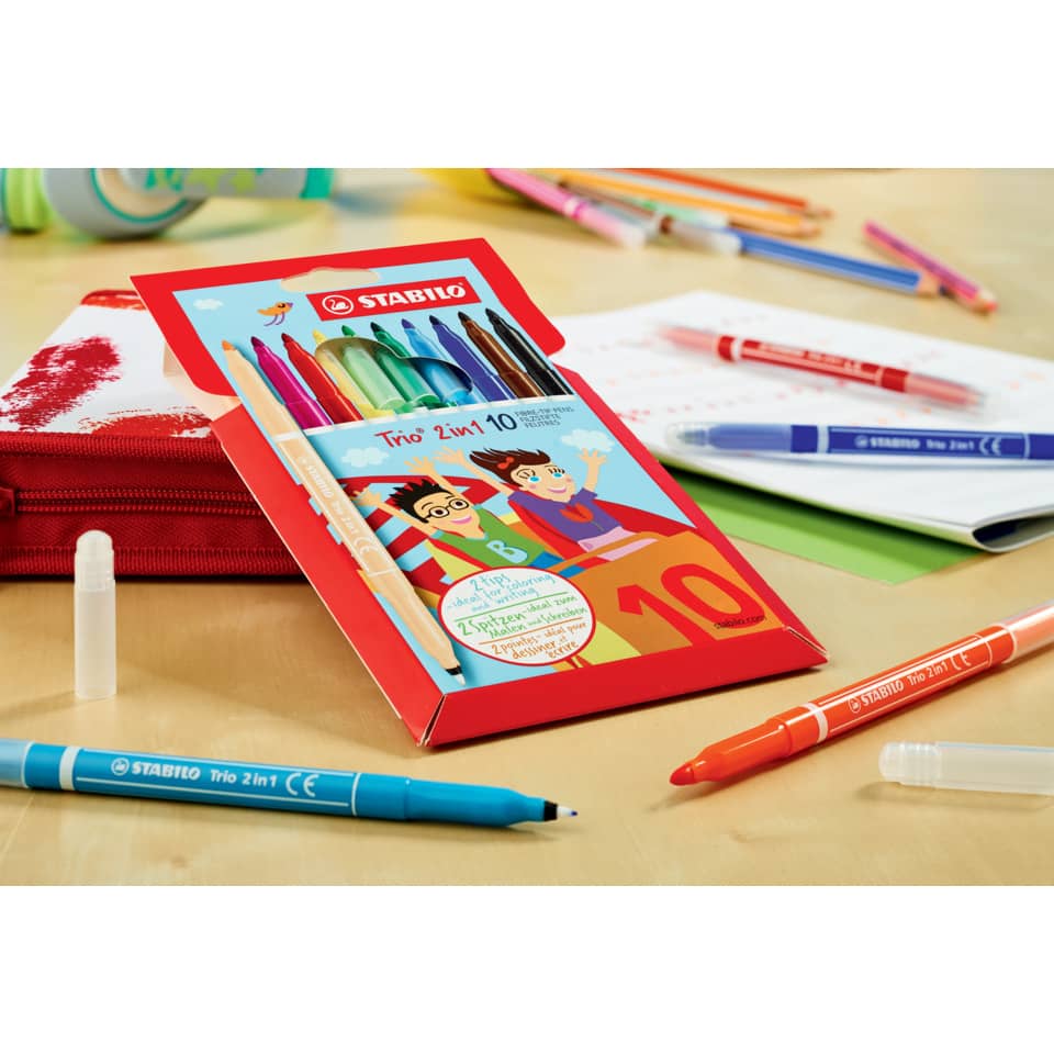 Buntstifte, Marker, Kunstset, Schulmaterial, Kinderzeichnung