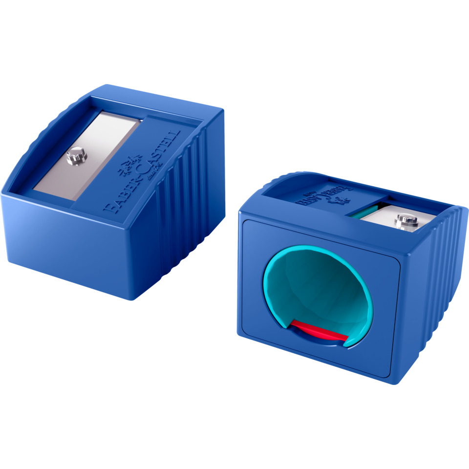 blau, Steckdose, Steckdosen-Einsatz, Wandstecker, Modul-Auslass