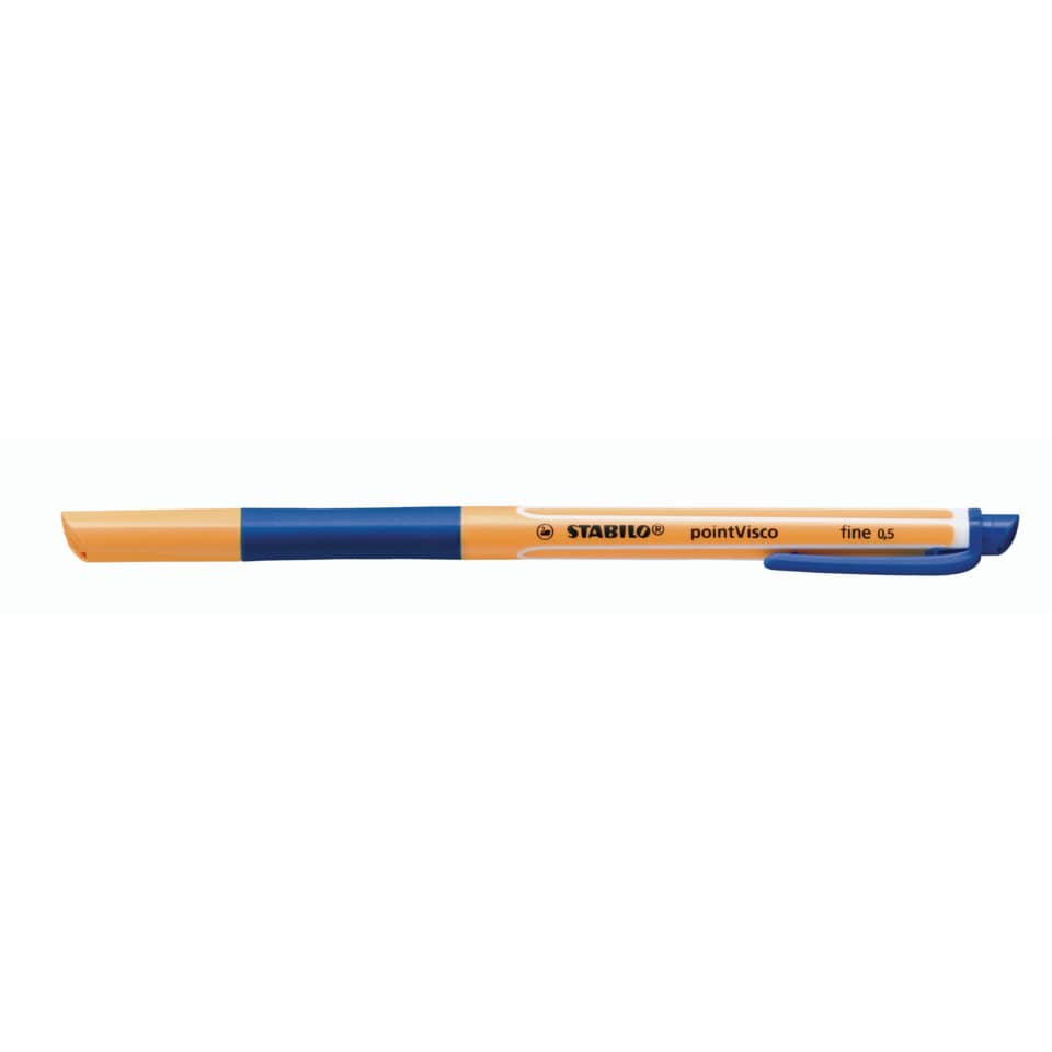 Stabilo, Marker, Kugelschreiber, Marker, blau-orange