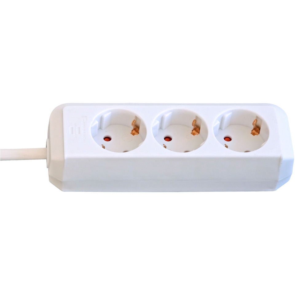 Mehrfachstecker, Steckerleiste, Schweizer Stecker, EU-Stecker, 3er-Steckdosenleiste
