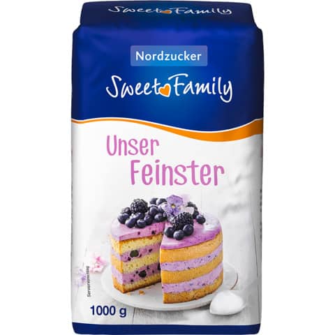 Feinkristallzucker, 1000g NORDZUCKER 24132