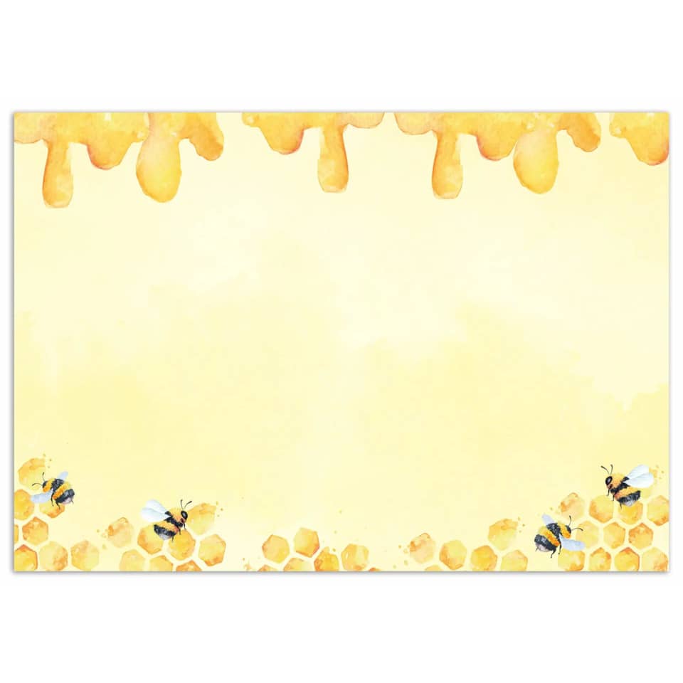 honiggelb, bienen, wabe, hintergrund, kunst-rahmen