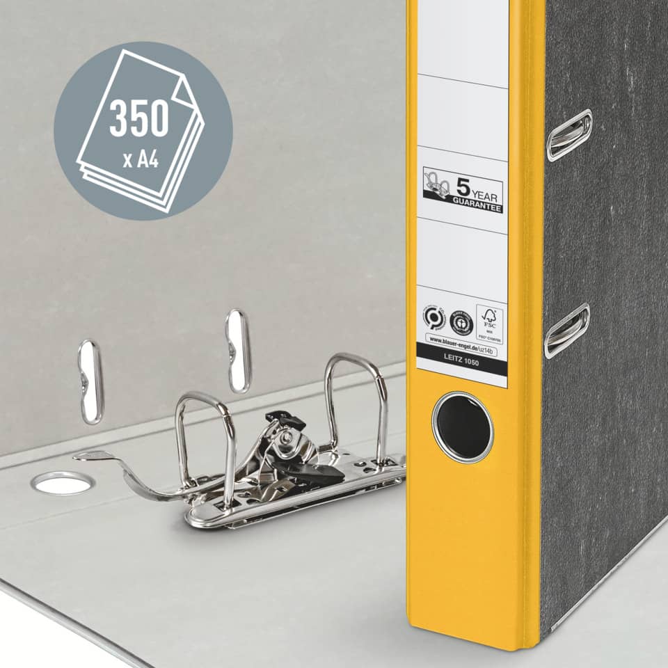  Ordner, A4, Klemmordner, Metallringordner, Binder-Set