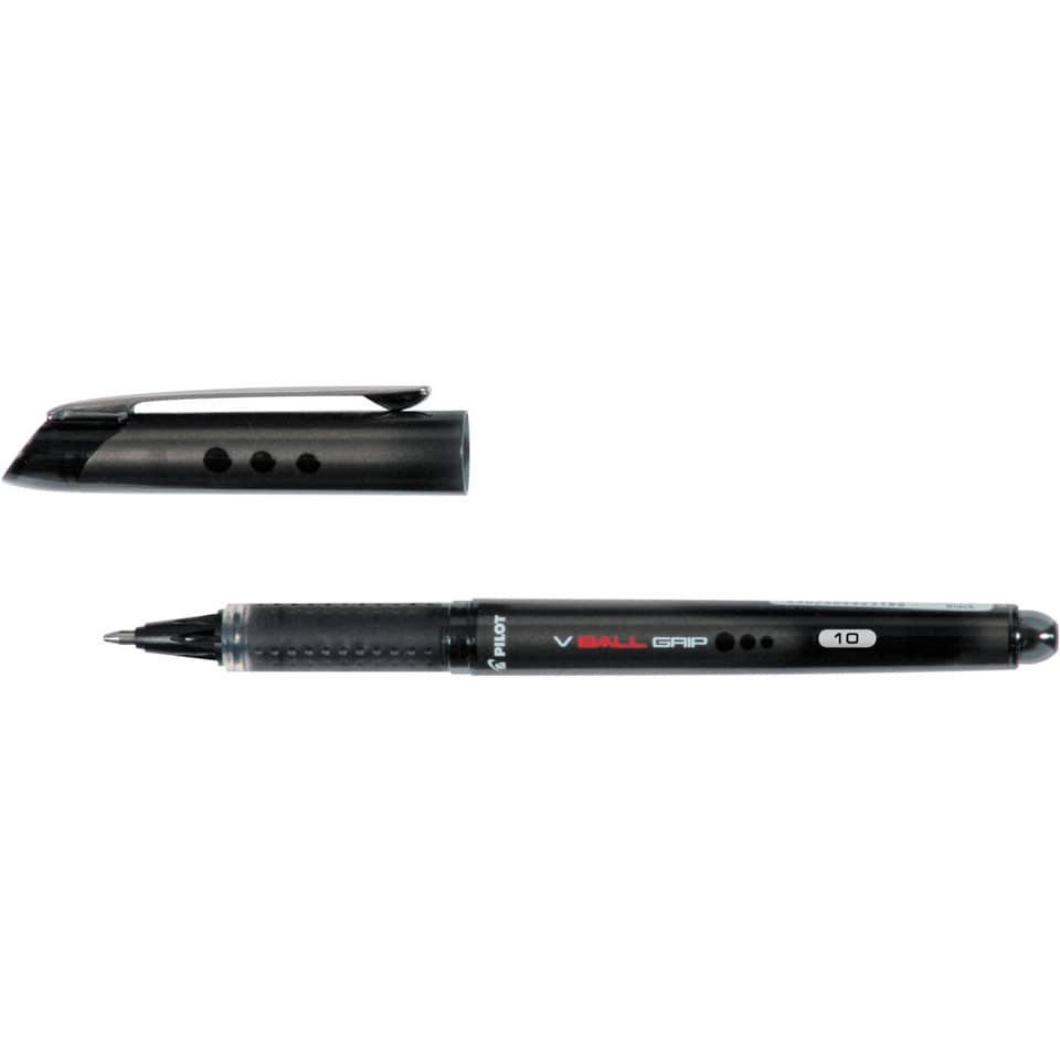 Kugelschreiber, Ballpoint, Schwarz, Grip, Spitze