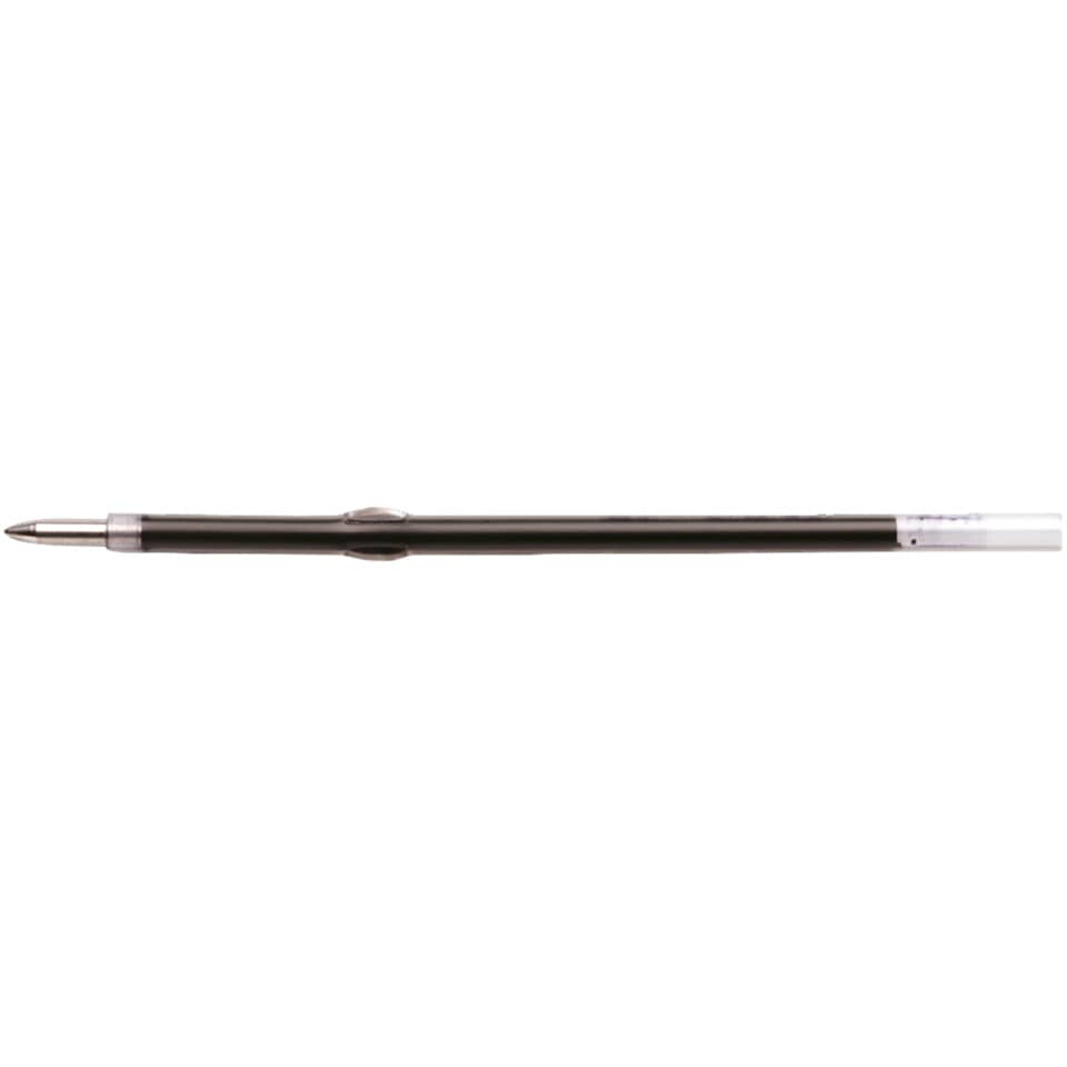 Kugelschreiber, Metallstift, brauner Körper, Klickmechanismus, nachfüllbar
