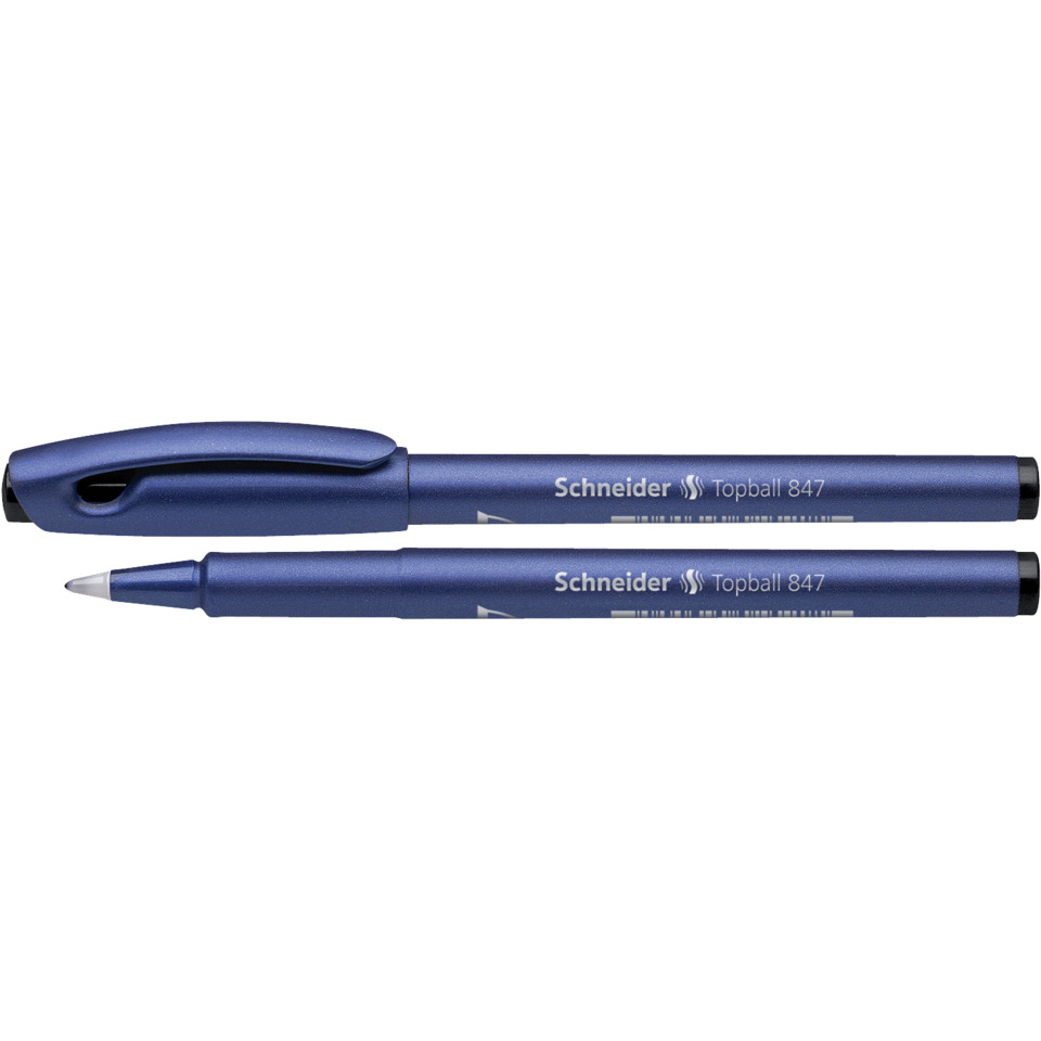 Kugelschreiber, Tintenroller, Blau, Clip, Schreibset