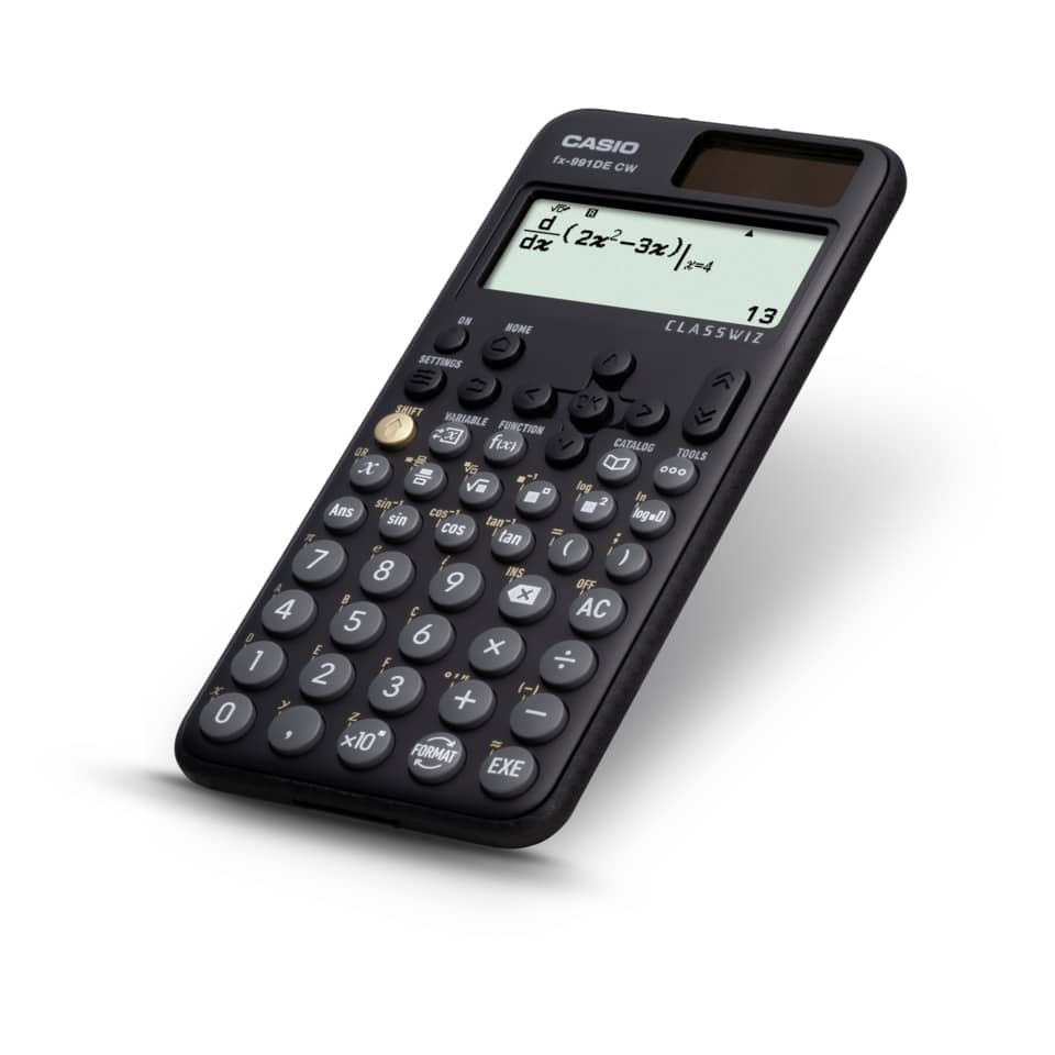 Taschenrechner, Casio, wissenschaftlicher Rechner, LCD Display, Tastenfeld