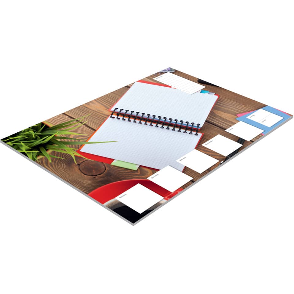 Notizbuch, Spiralblock, Notizheft, Papier, Schreibtischset
