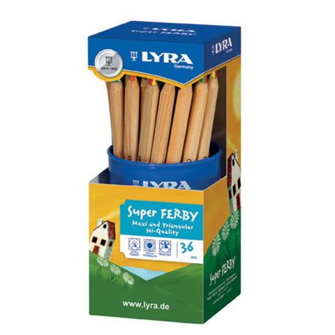 Regenbogenfarbstift Super Ferby, 4-Color LYRA 3713361