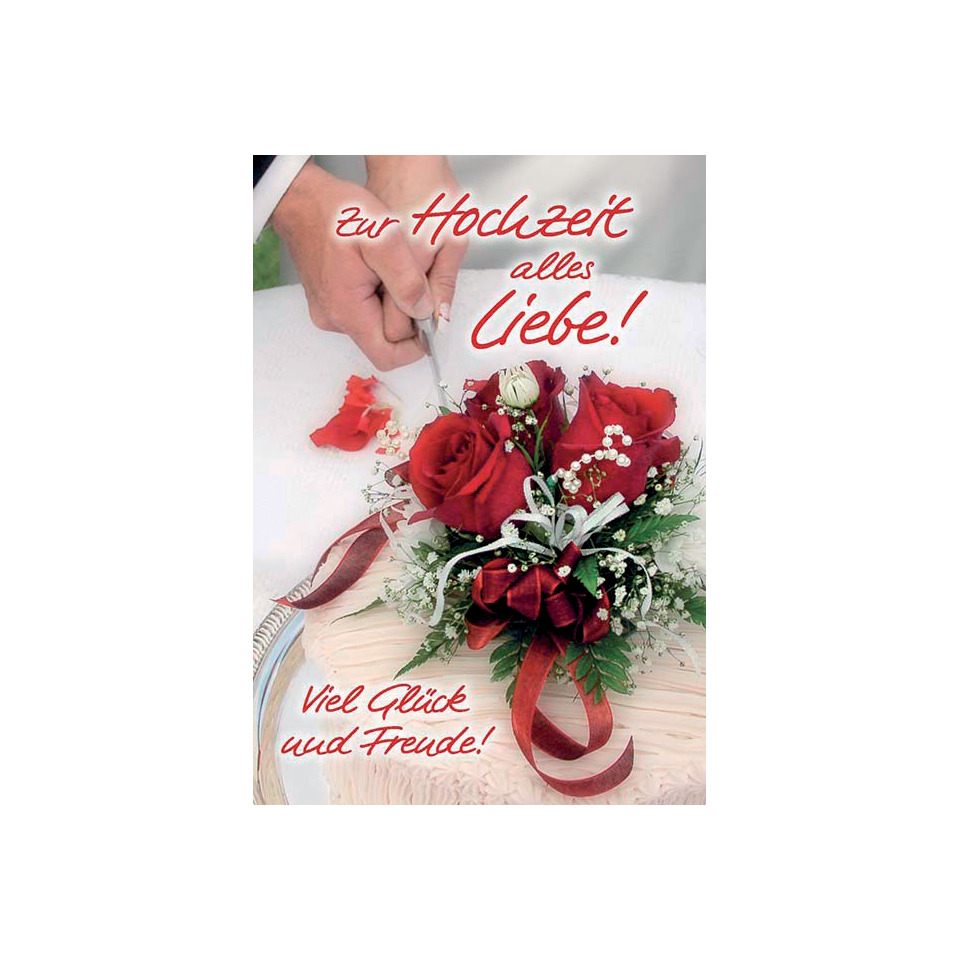 Hochzeit, Blumenstrauß, Rote Rosen, Rosenstrauß, Herzliche Worte