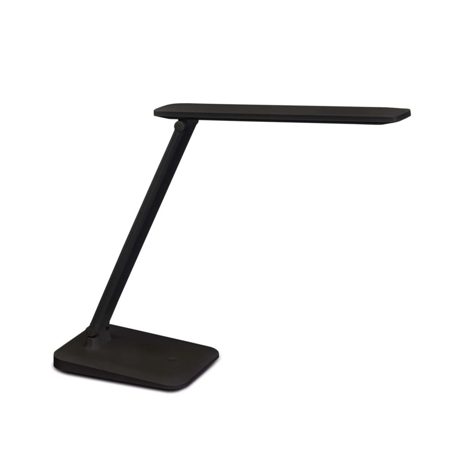 Schreibtischlampe, Tischlampe, LED, schwarz, verstellbar