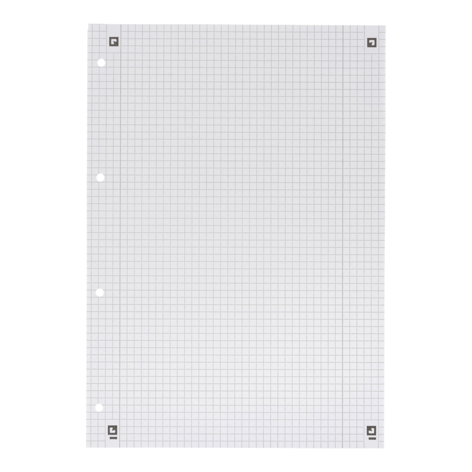  Rasterpapier, Graph-Papier, Lochung, weisses Rasterpapier, Schreibblock