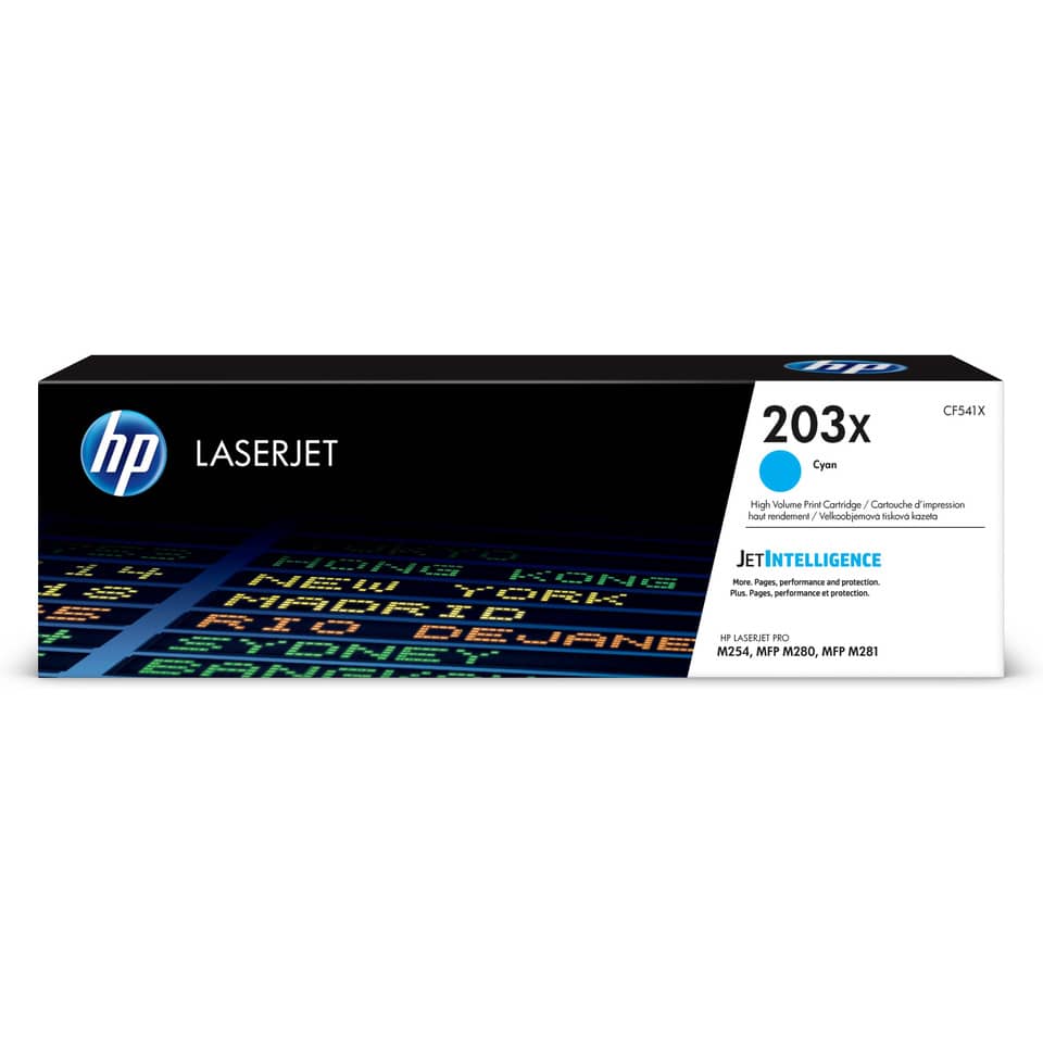LaserJet-Kartusche,  Tintenpatrone, Cyan, HP-Branding nicht verwenden, Box-Design