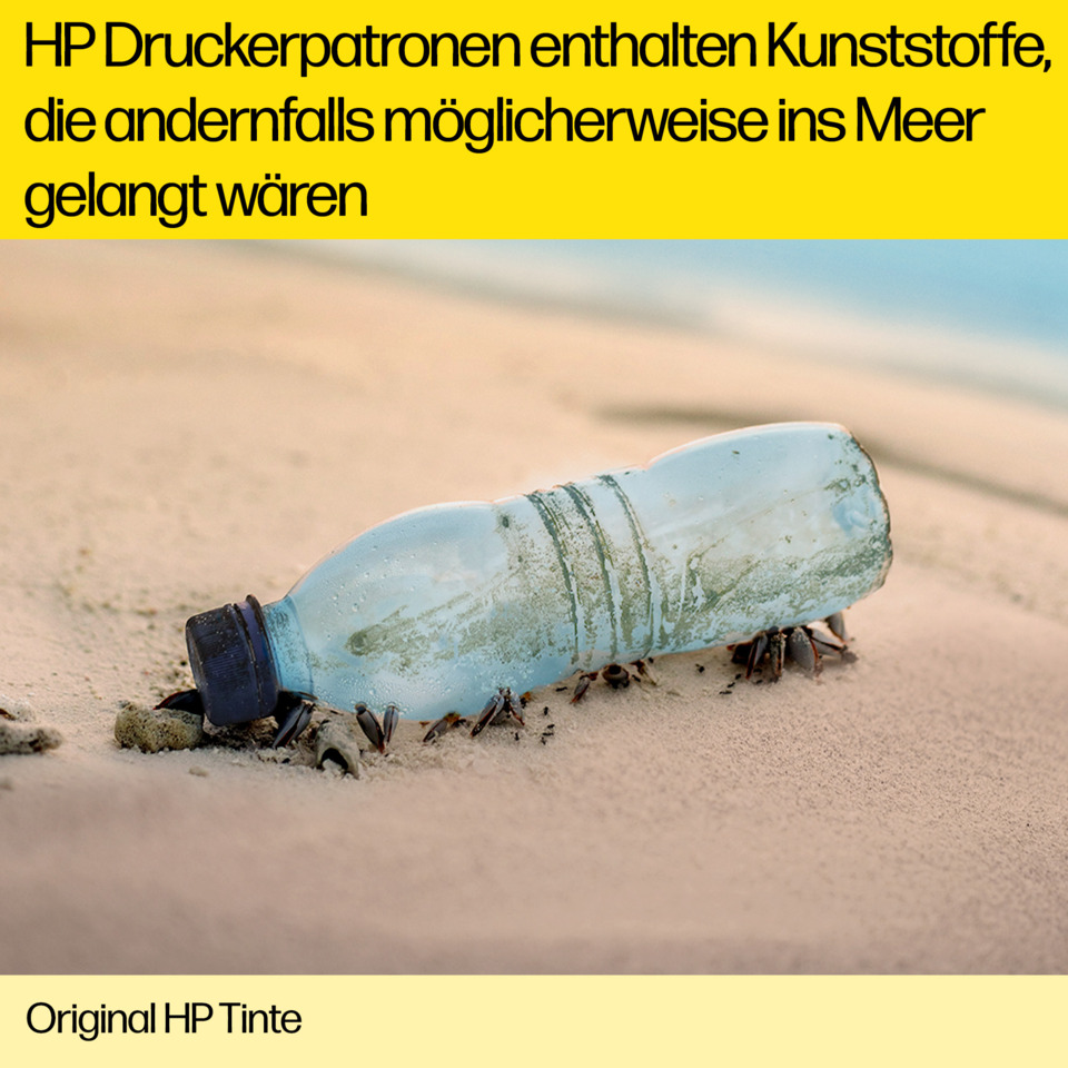 plastikflasche, verloren, strand, verschmutzung, krebs colony