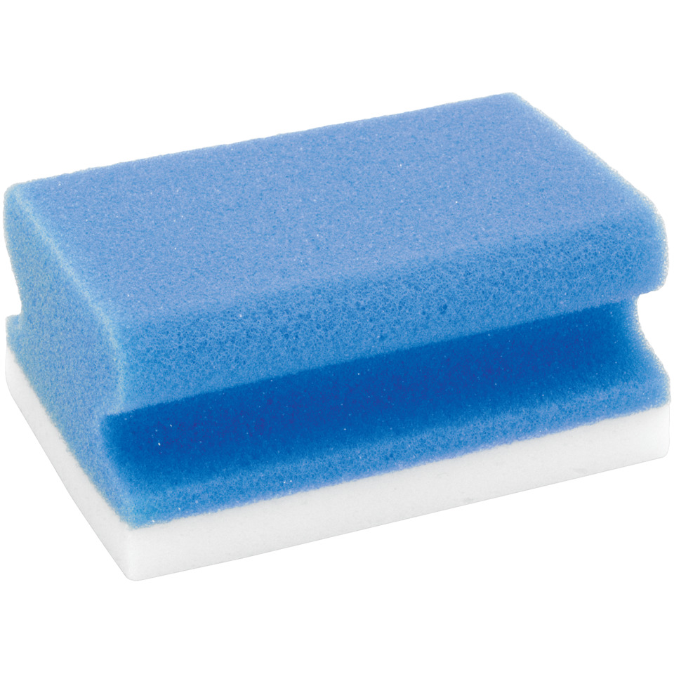Schwamm, Schwammblock, Blau, Küche, Scheuerschwamm