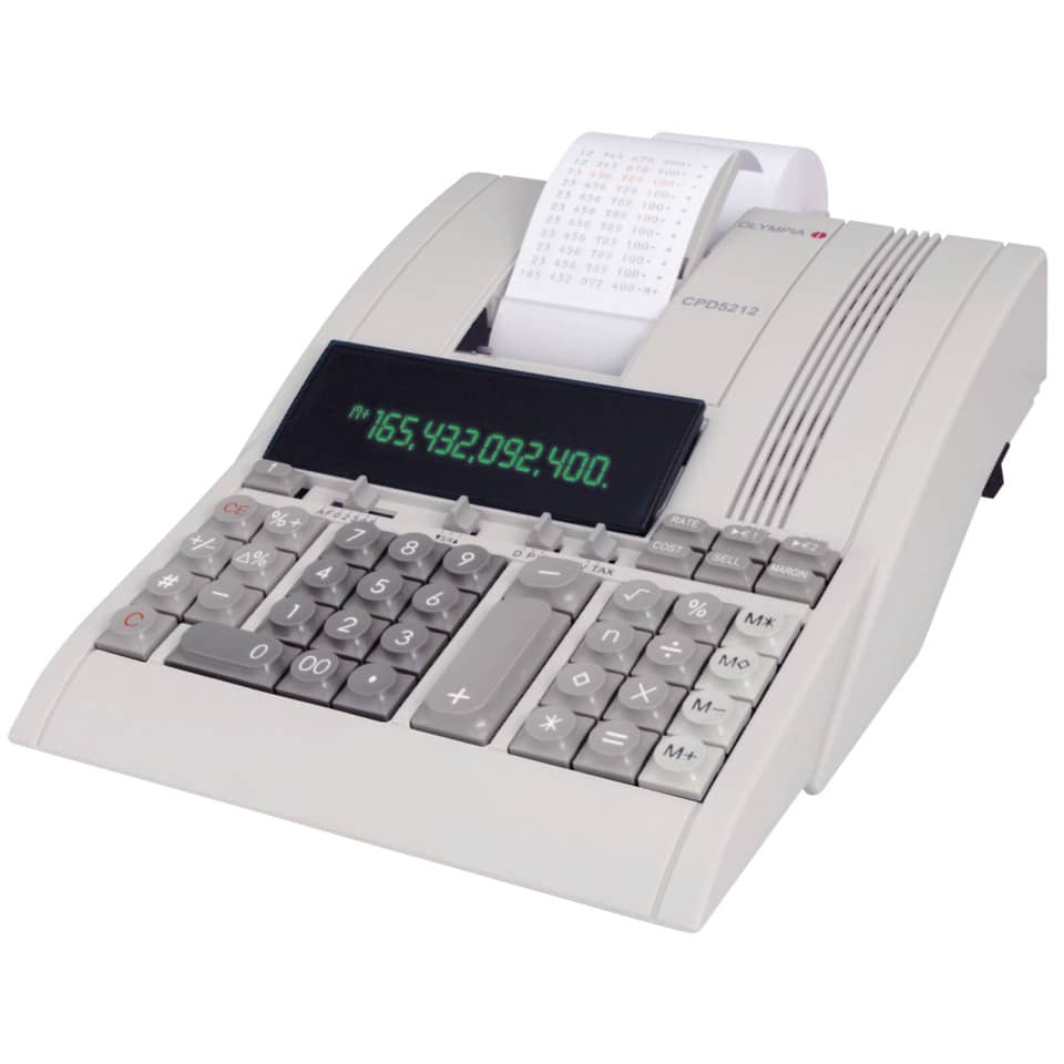Kassierer, Taschenrechner, Drucker, Bondrucker, Ziffernblock