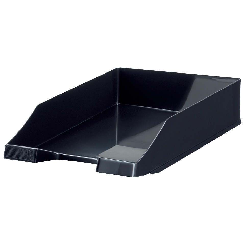 Sortierfach, Aktenablage, Schreibtischablage, Organizer, Schwarz