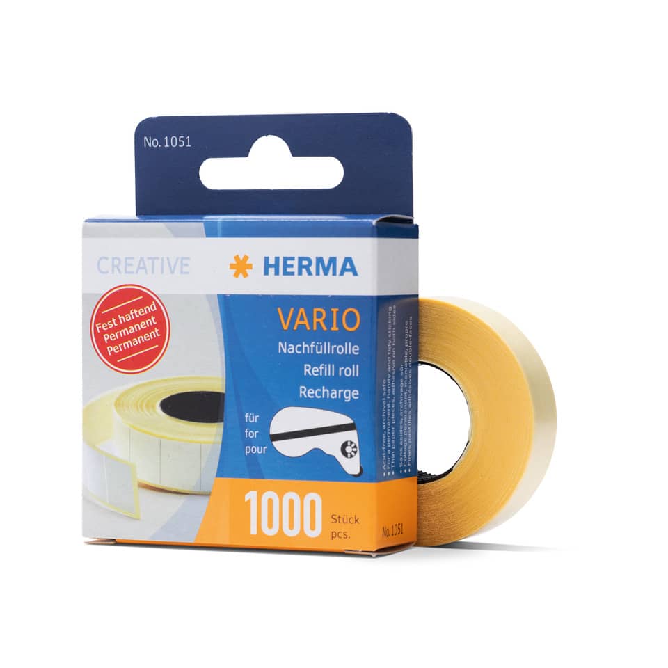 Nachfüllrolle, Klebeband, Gelb, Kraft, Vario
