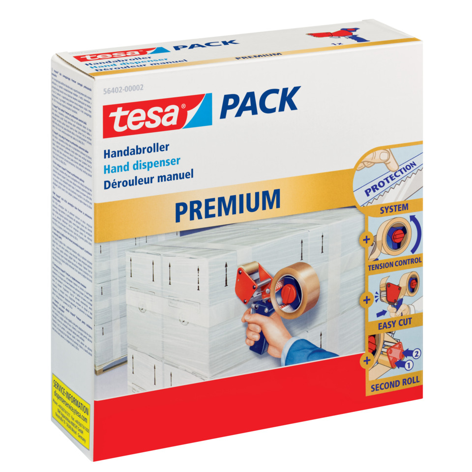 Handdispenser, Premium, Klebebandspender, Verpackung, Manuelle Dispense?r, Handspender, Handspender, Premium, Pack, Abroller