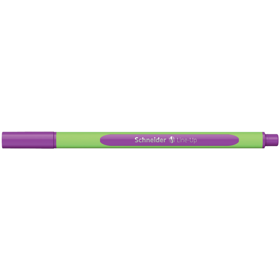 Marker, Line marker, Green body, Purple cap, Dual-color marker