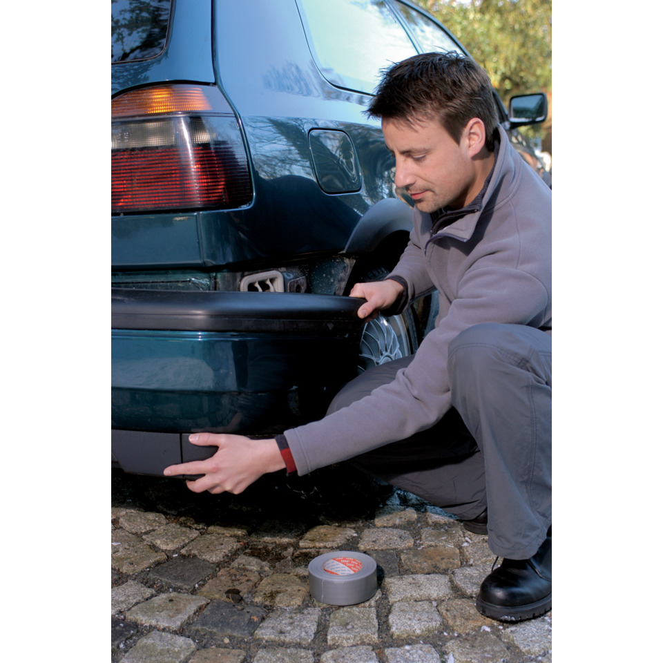 Auto repair, Rückseite, Kofferraum, Abstände, Werkzeugrolle