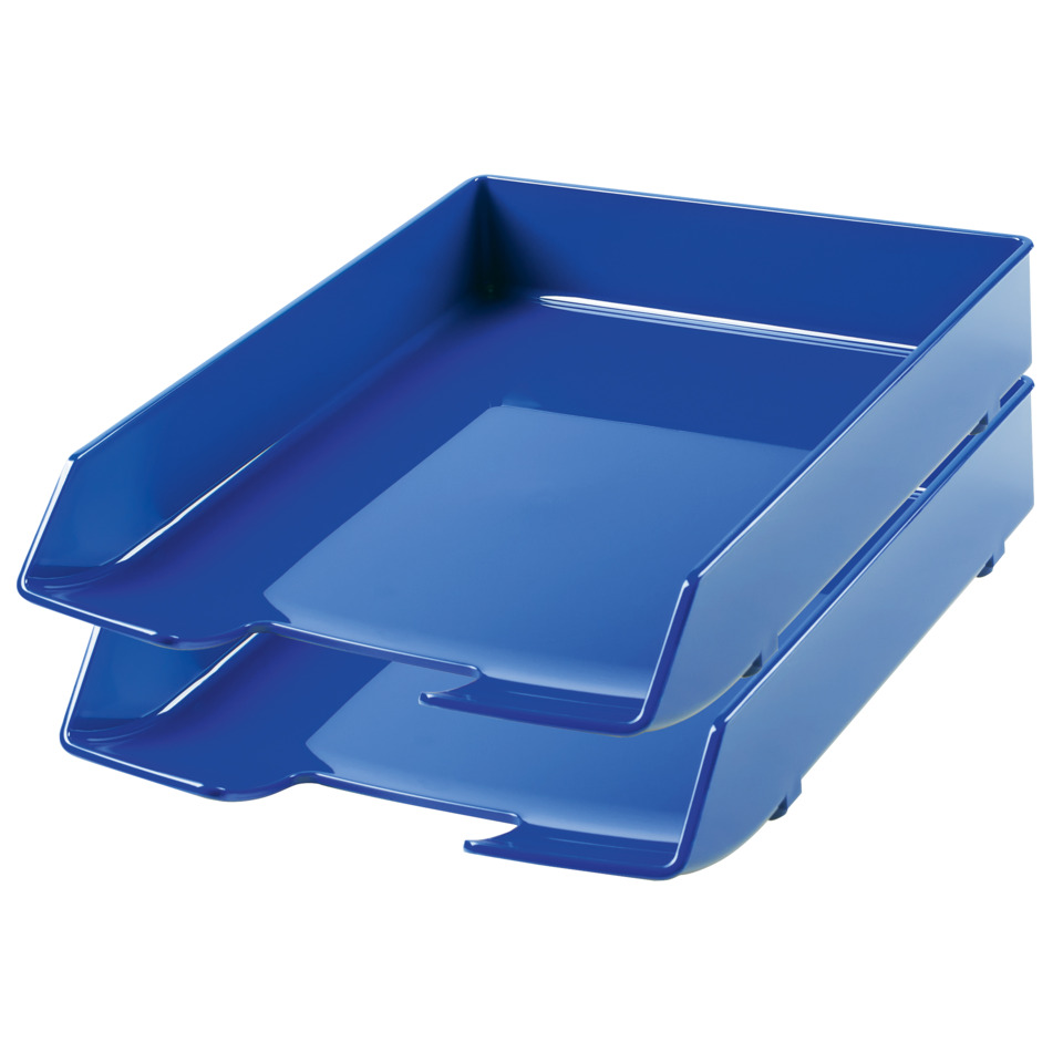 Ablagekorb, Schubladeneinsatz, Blaue Aufbewahrung, Ordnerablage, Organizer