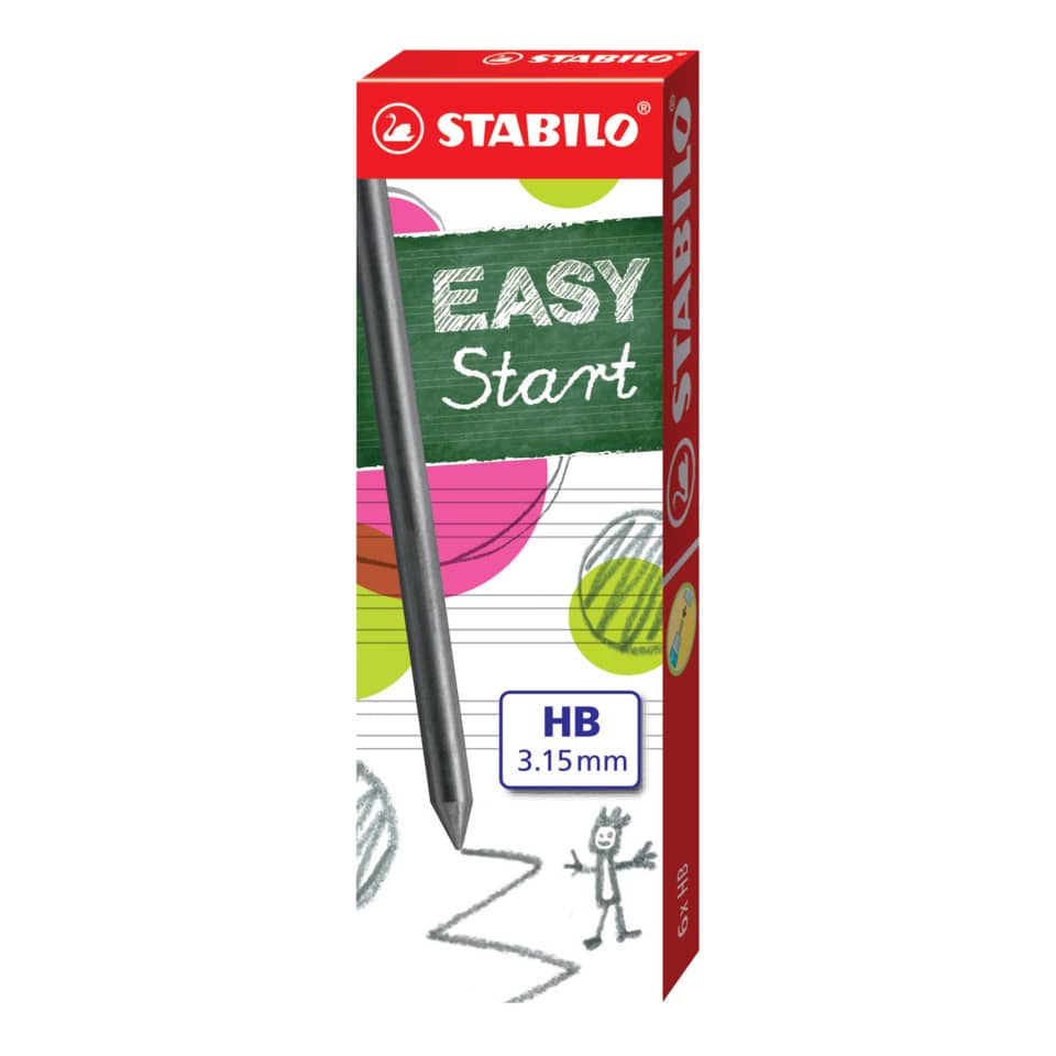 Bleistift, HB 3.15 mm, Graphit, Schreibware, Stabilo Easy Start