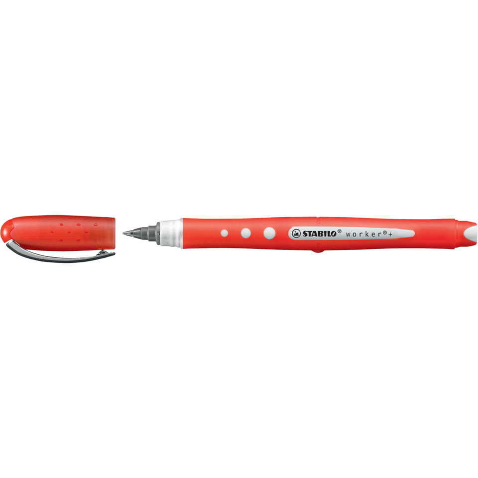 Präzisionsstift, Gleithalter, Kugelschreiber-Stift, rot, Schraubstift