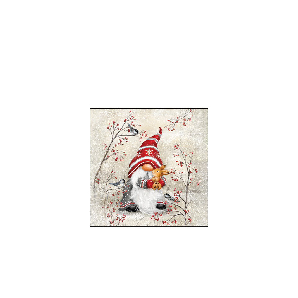 weihnachtsgrafik, gnom, rot, stein, winterlandschaft