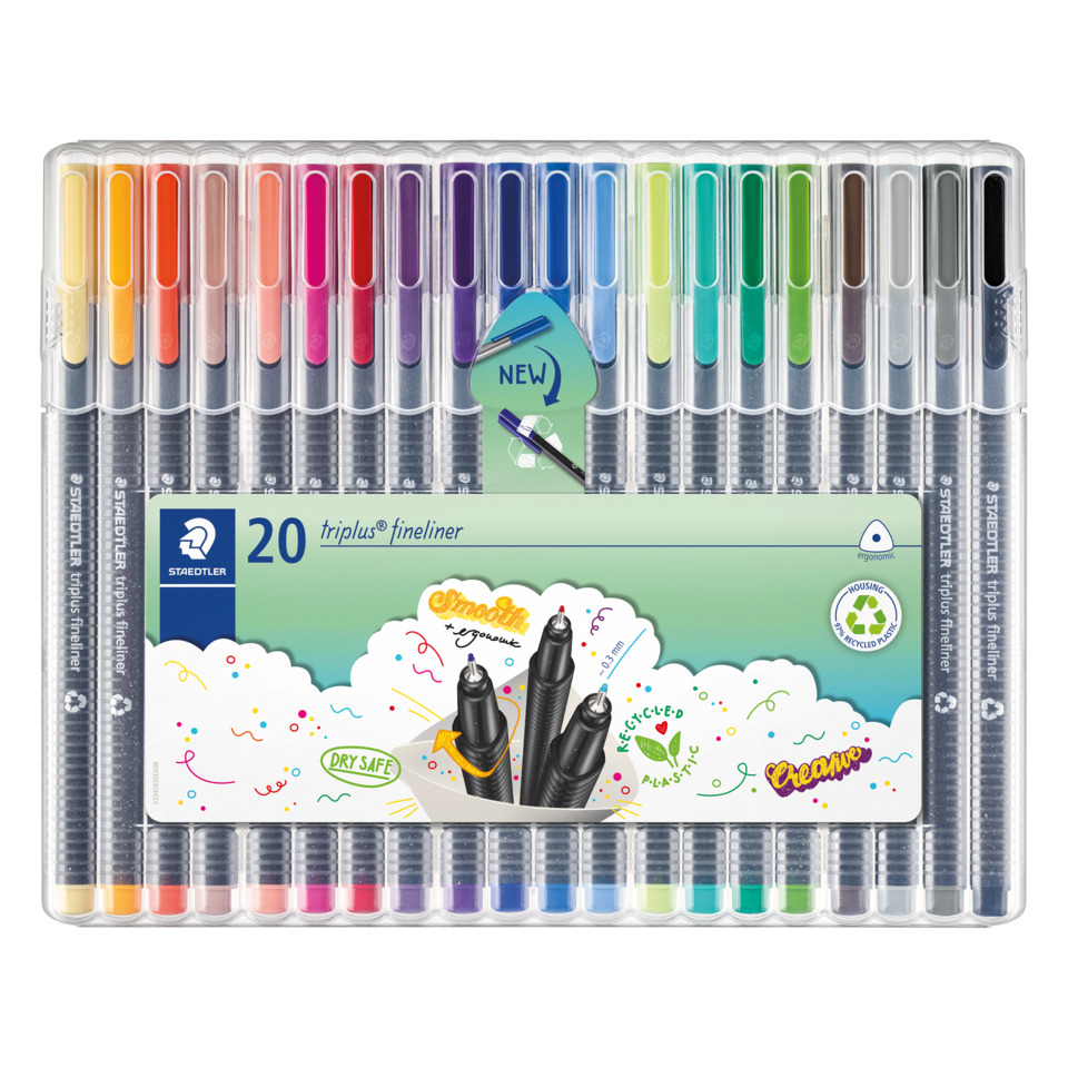 Filzstifte, Marker, Stifte-Set, 20er Set, fineliner