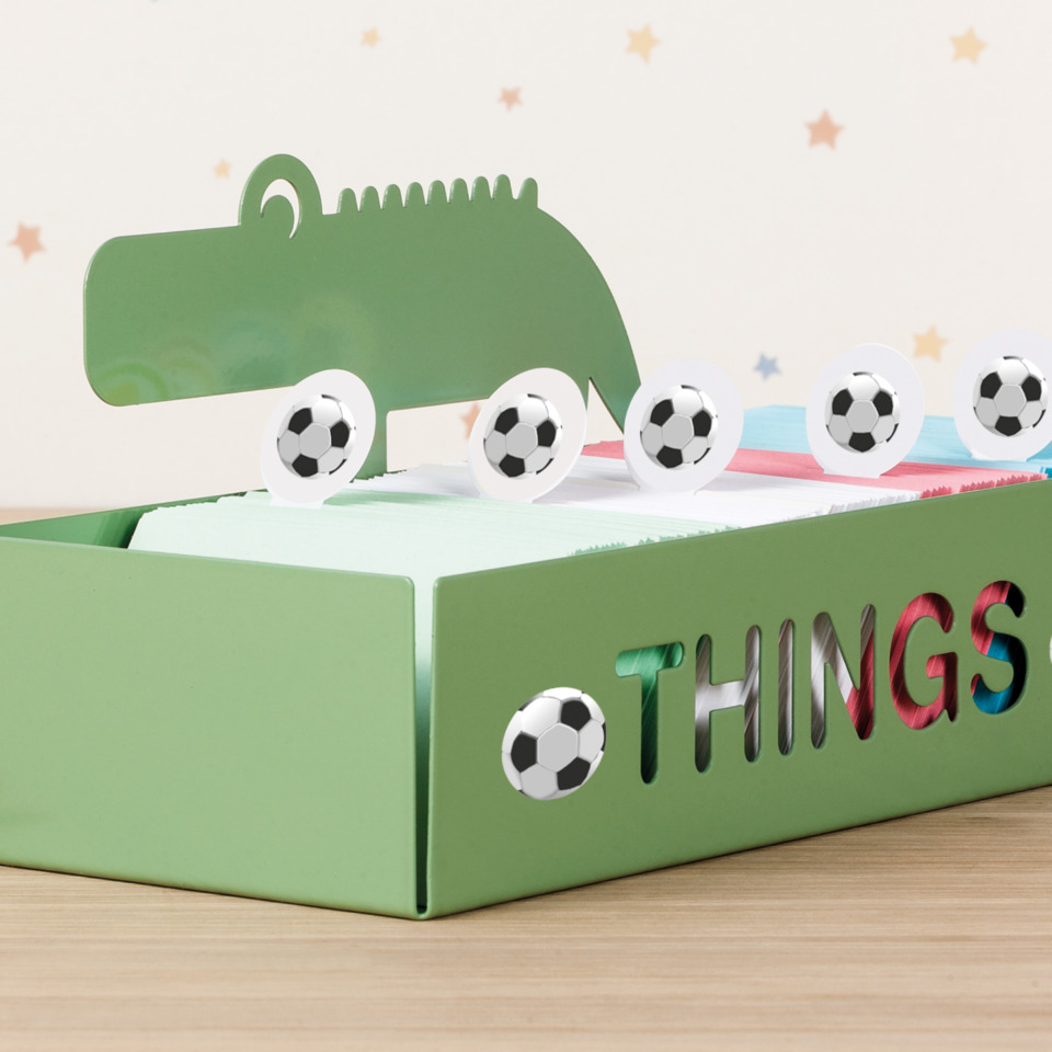 Schachtel, Karten, Fächer, Fußball, Spielzeug