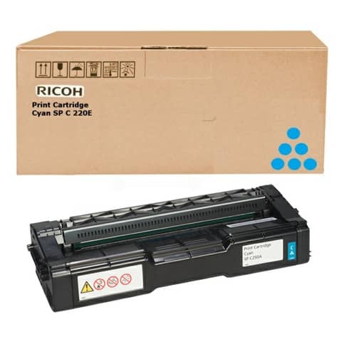 Lasertoner SPC250E cyan RICOH 407544
