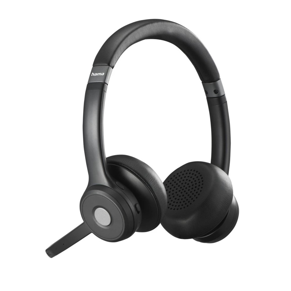 Kopfhörer, Over-Ear, Headset, Schwarz, Mikrofon