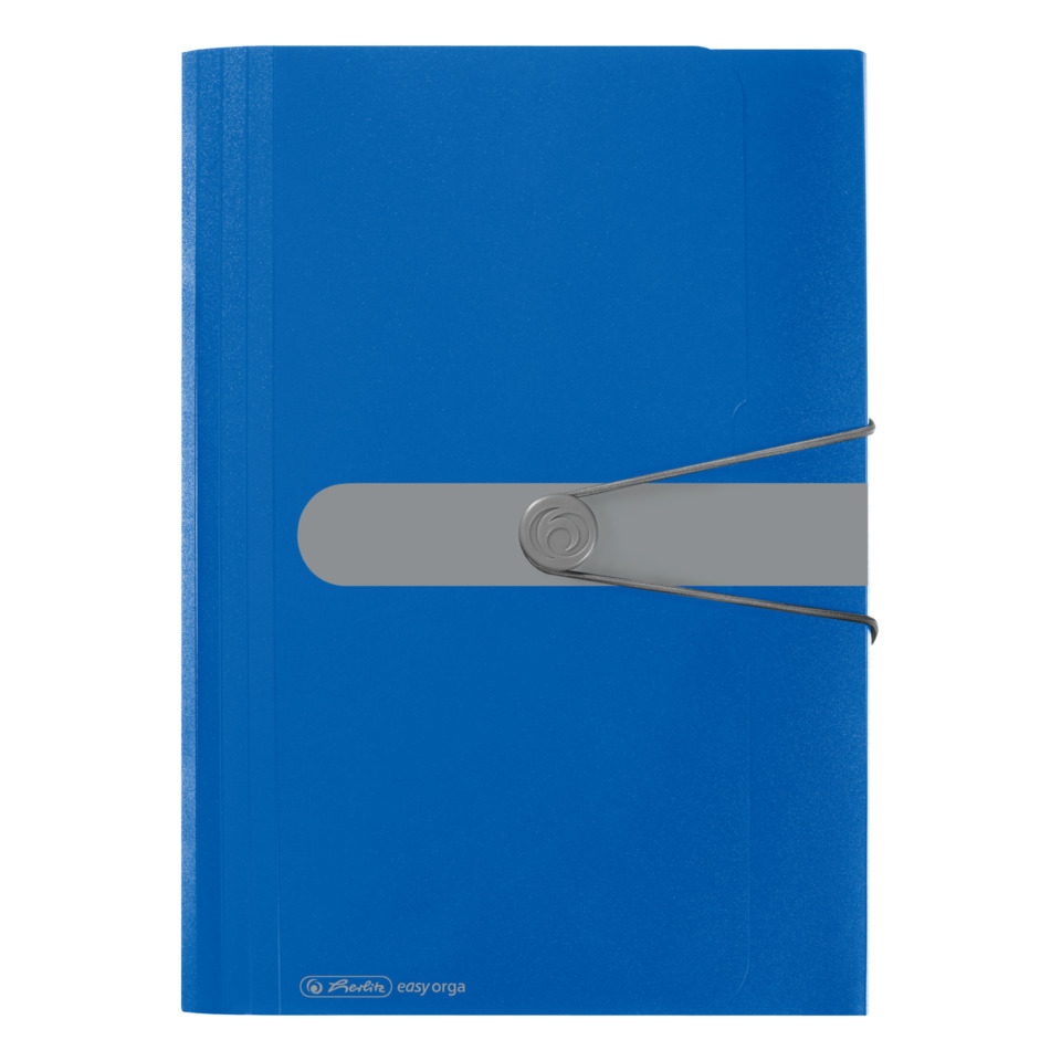 Notizbuch, Blau, Gummizug, Verschluss, Hülle