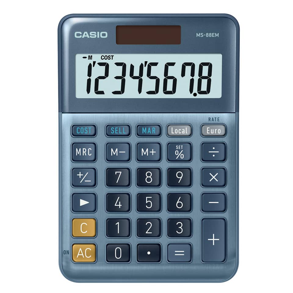 Taschenrechner, Casio, Wissenschaftlicher Taschenrechner, Schriftanzeige, Tastenlayout