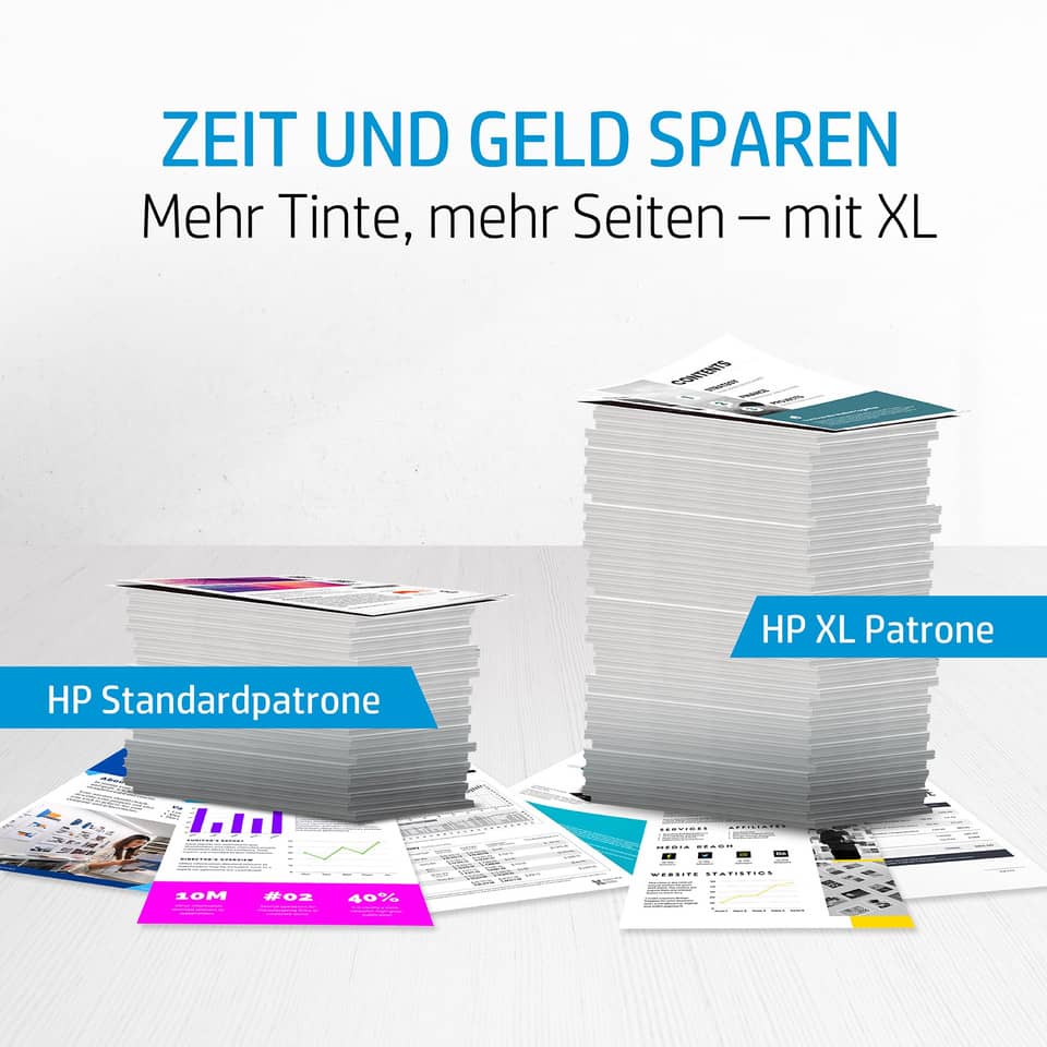 HP Standardpatrone, HP XL Patrone, Druckertinte, Drucker Zubehör, Patrone XL