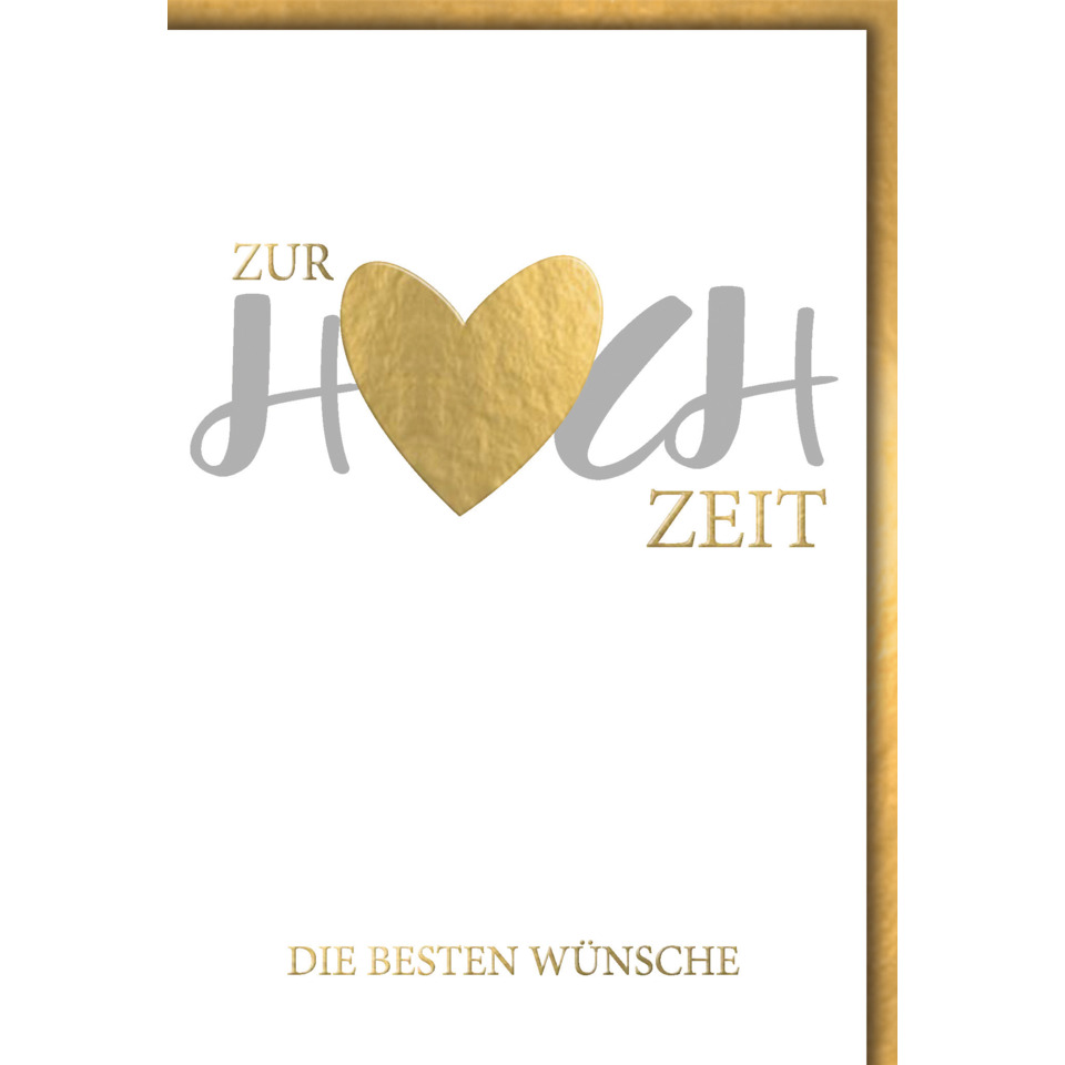 herz, gold, karte, zeit, danke