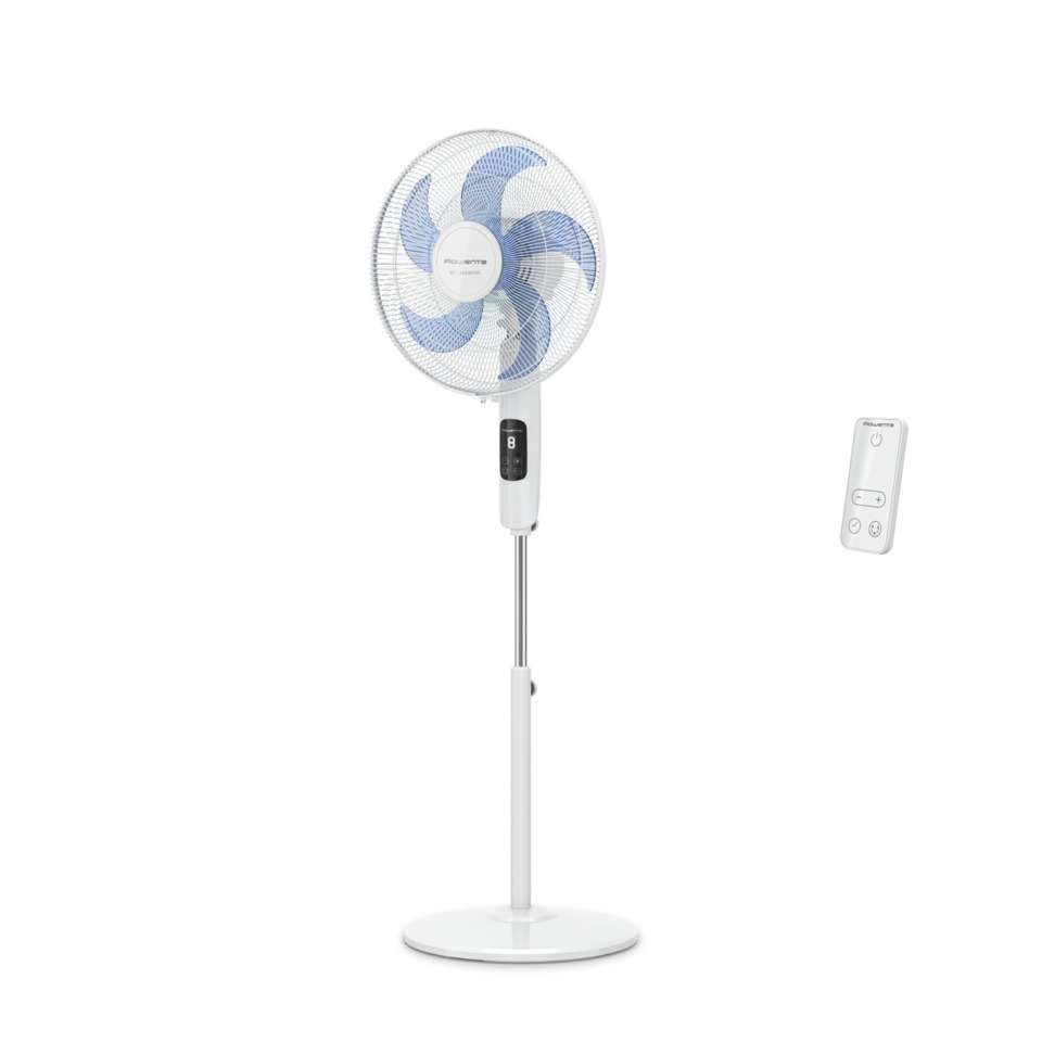 Ventilator, Standventilator,  Fernbedienung, weiß, verstellbare Höhe